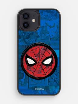 Macmerise - Spidey Tingling Eyes Design iPhone 12 Glass Case