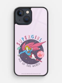 Macmerise - Supergirl Design iPhone 13 Glass Phone Case