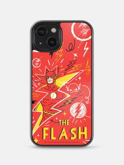 Macmerise - Flash Doodle Printed iPhone 14 Bumper Case