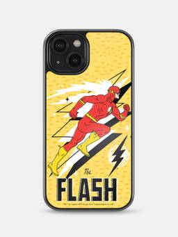 Macmerise - Printed The Flash iPhone 14 Phone Bumper Back Case