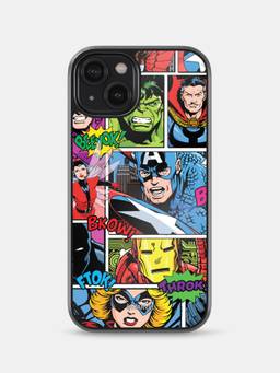 Macmerise - Comic Marvel Design iPhone 14 Bumper Case