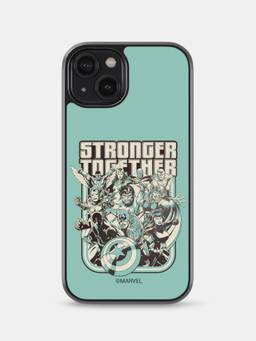 Macmerise - Stronger Together Sketch Design iPhone 14 Bumper Case