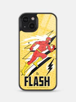 Macmerise - The Flash Design iPhone 14 Glass Phone Case