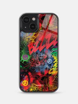 Macmerise - Avenger Pattern iPhone 14 Glass Case