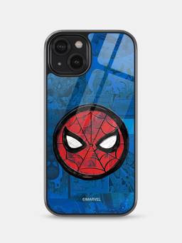 Macmerise - Spidey Tingling Eyes Design iPhone 14 Glass Case