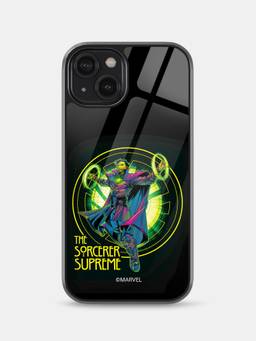 Macmerise - The Sorcerer Supreme Design iPhone 14 Glass Case