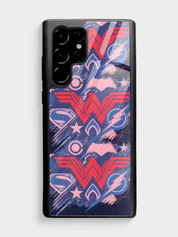 Macmerise - JL Scribbled Logo Design Printed Samsung S22 Ultra Bumper Case