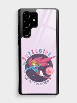 Macmerise - Supergirl Design Samsung S22 Ultra Glass Back Case
