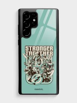 Macmerise - Stronger Together Sketch Design Samsung S22 Ultra Glass Case