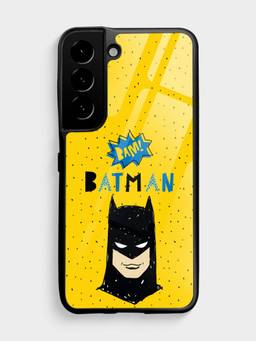 Macmerise - Batman Bam Design Samsung S22 Glass Phone Case