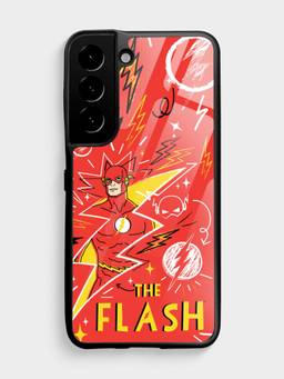 Macmerise - Flash Doodle Design Samsung S22 Glass Back Case