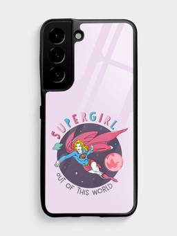 Macmerise - Supergirl Design Samsung S22 Glass Phone Case