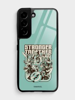 Macmerise - Stronger Together Sketch Design Samsung S22 Glass Case