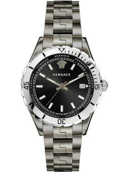 VERSACE - Hellenyium Black Dial Men Analog Watch- Ve3A00620 (L)