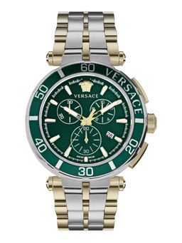 VERSACE - Chrono Green Dial Men Watch- Ve3L00422 (L)