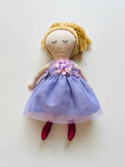 A Little Fable - Lavender 3d Flower Doll