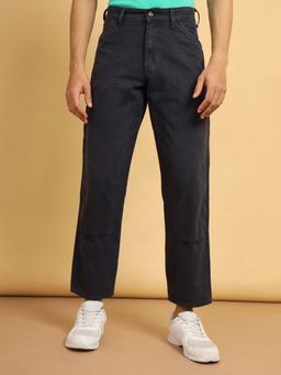 Wrangler - Men's Blue Carpenter-Relaxed Straight Relaxed Fit Jeans