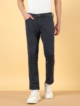 Wrangler - Men's Grey Skanders Slim Fit Low Rise No Fade Jeans