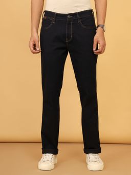Wrangler - Men's Blue Davidson Slim Fit Mid Rise Jeans