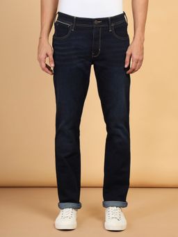 Wrangler - Men's Blue Millard Regular Fit Mid Rise Light Fade Jeans
