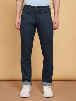 Wrangler - Men's Blue Millard Straight Fit Mid Rise Light Fade Jeans