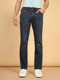 Wrangler - Men's Blue Vegas Skinny Fit Low Rise Light Fade Jeans