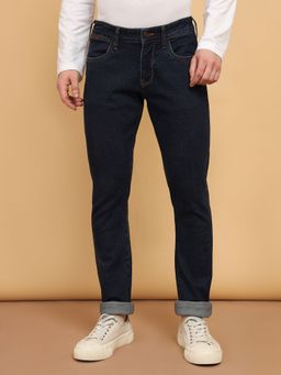 Wrangler - Men's Blue Skinny Fit Low Rise Jeans