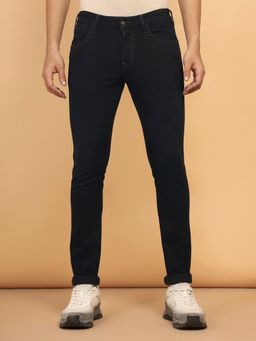 Wrangler - Men's Blue Vegas Skinny Fit Low Rise Jeans