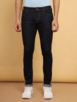 Wrangler - Men's Blue Vegas Skinny Fit Low Rise Jeans