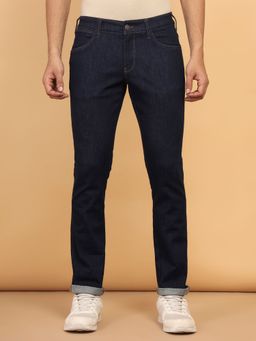 Wrangler - Men's Blue Skanders Slim Fit Low Rise Jeans