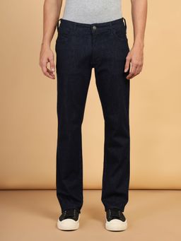 Wrangler - Men's Blue Millard Regular Fit Mid Rise Jeans