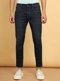 Wrangler - Men's Blue Bostin Slim Fit Mid Rise Light Fade Jeans