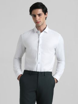 Jack & Jones - White Slim Fit Non Stretch Shirt