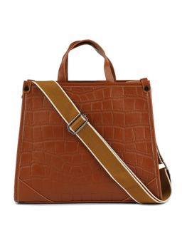 London Rag - Brown Croco Hand Bag