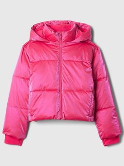 GAP - Girls Solid Pink Relaxed Fit Jackets