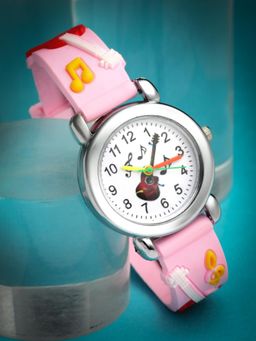 Stol'N - Guitar Aplique Wrist Watch - Pink