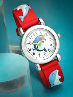 Stol'N - Fruit Applique Wrist Watch - Red