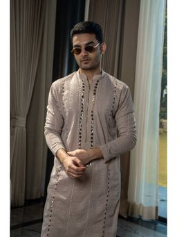 Soniya G - This Dull Pink Chikankari Kurta and Pant