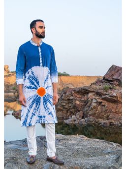 Soniya G - Fazal Tie and Die Kurta with Pant