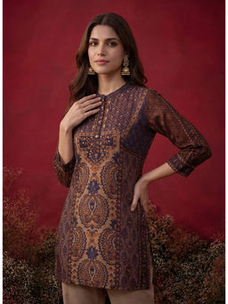 Lakshita - Multi-Colour Printed Shantoon Tunic