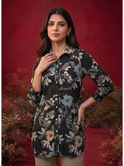 Lakshita - Women Multi-Color Georgette Printed Shirt