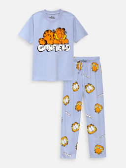 Napchief - Blue Garfield DND T-shirt and Pyjama