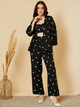 Magre - Black Co-Ords (Set of 3)