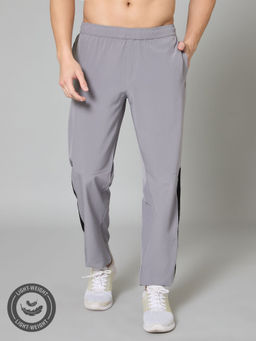 TURNFIT - Men Light Grey Gym & Training Trackpant