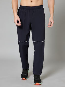 TURNFIT - Men Navy Blue Multipurpose Regular Fit Trackpant