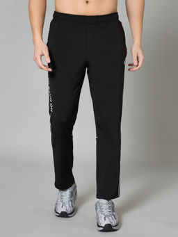 TURNFIT - Men Black Dryfit Lycra Trackpant