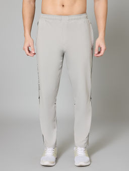 TURNFIT - Men Light Grey Dryfit Lycra Trackpant