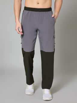 TURNFIT - Men Grey Track Cargo Pants