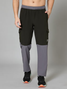 TURNFIT - Men Olive Track Cargo Pants