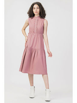 HOUSE OF S - Pink Jewel Tiered Dress